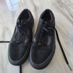 Vans All-Black Athletic Sneakers